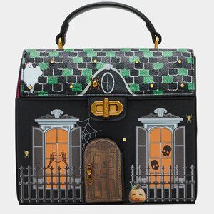 Betsey Johnson Kitsch Forever Home Crossbody Bag Haunted House LightUp NWT